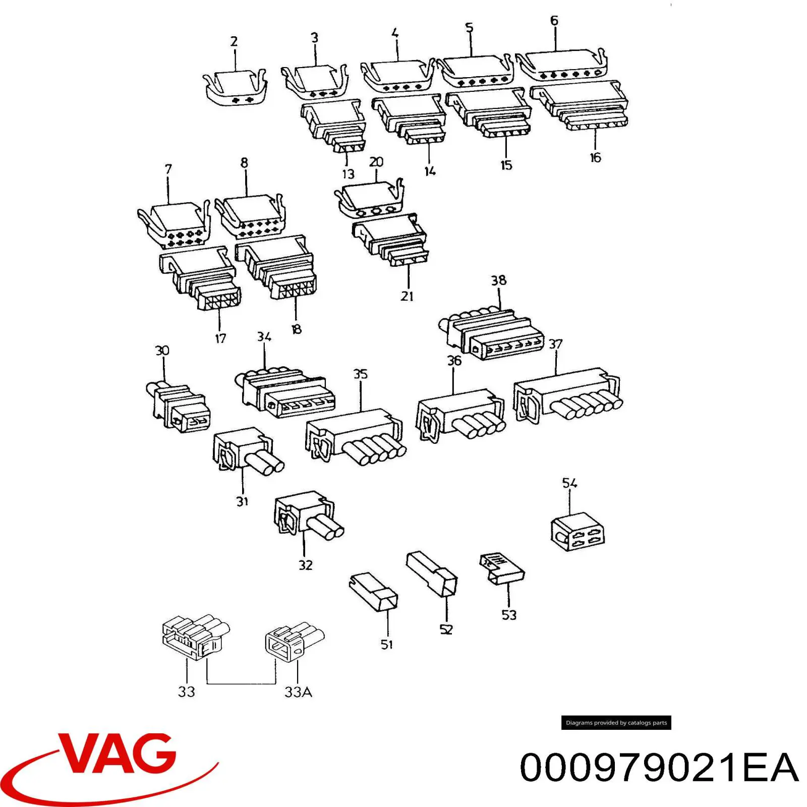  VAG 000979021EA ціна, від 15.27 USD
