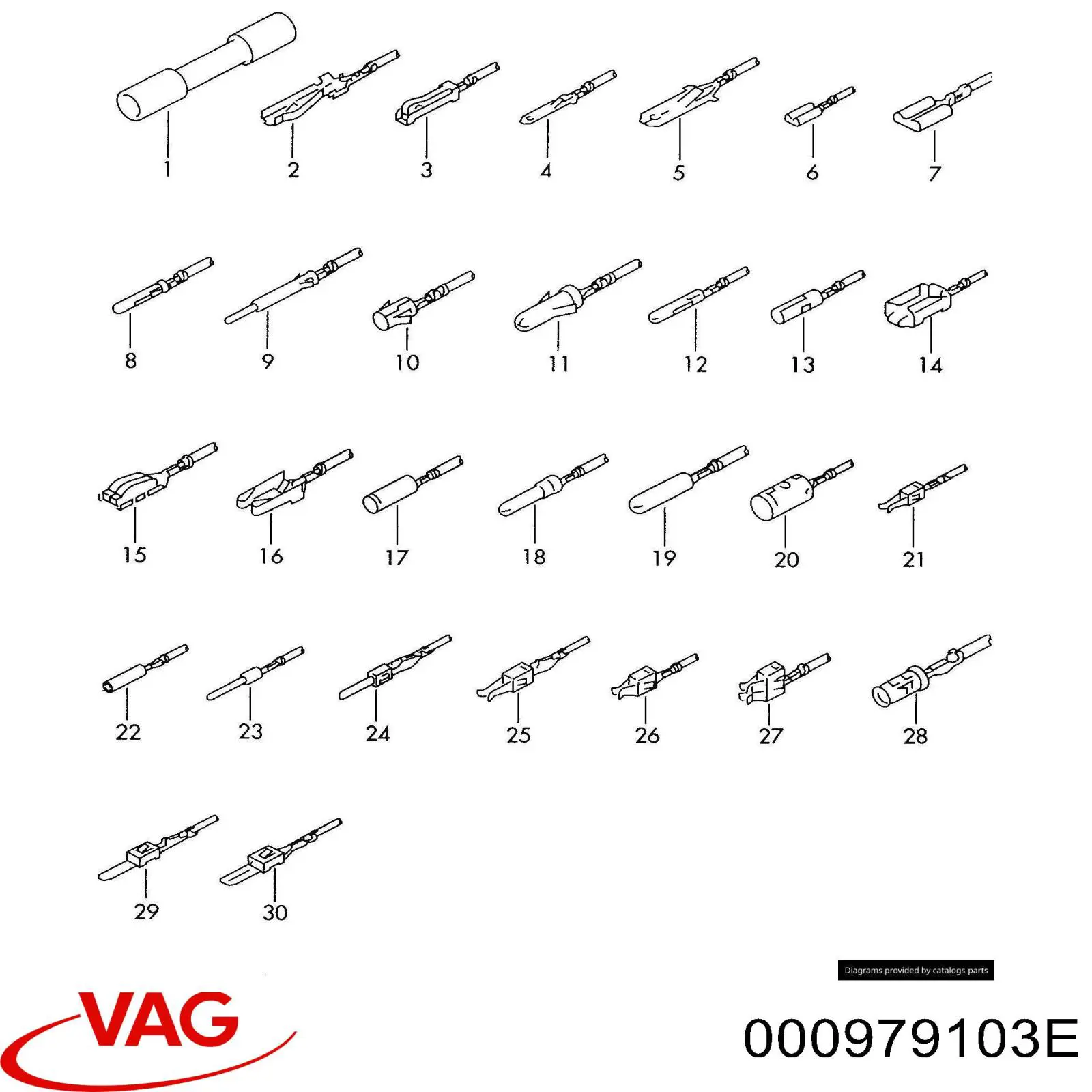  VAG 000979103E ціна, від 37.37 USD