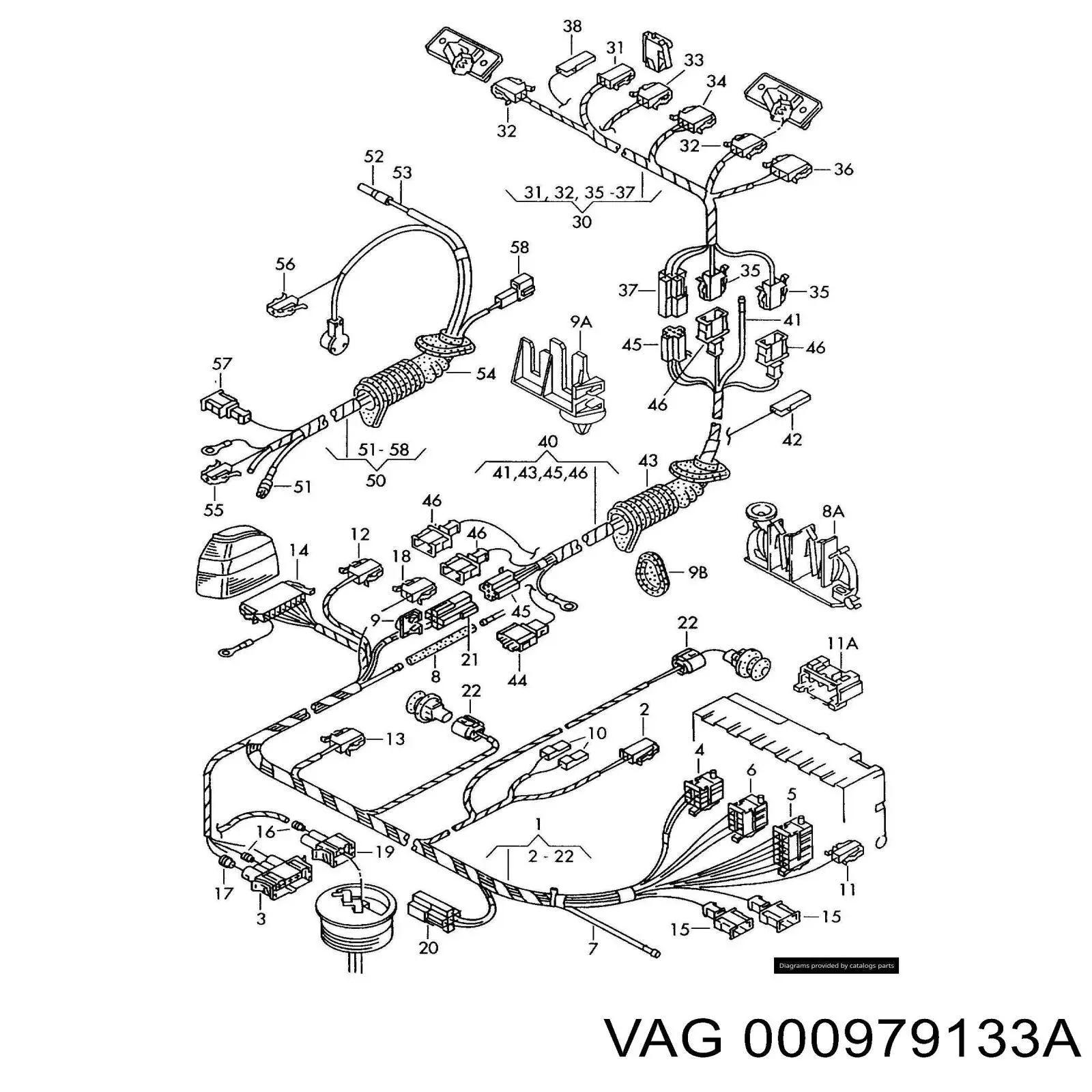 Купити 000979133A VAG Датчик детонації