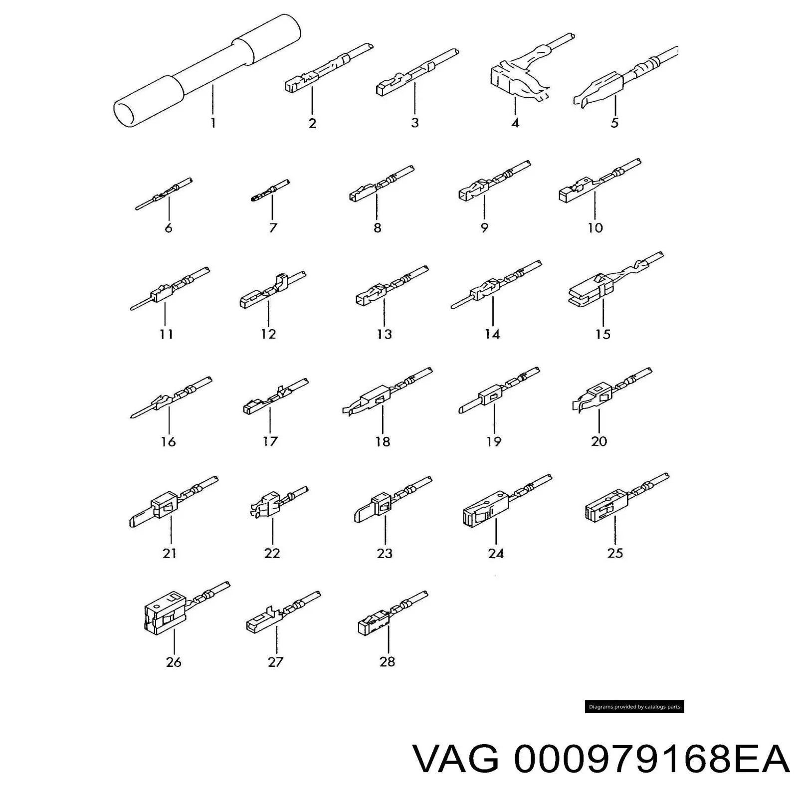  VAG 000979168EA ціна, від 34.86 USD