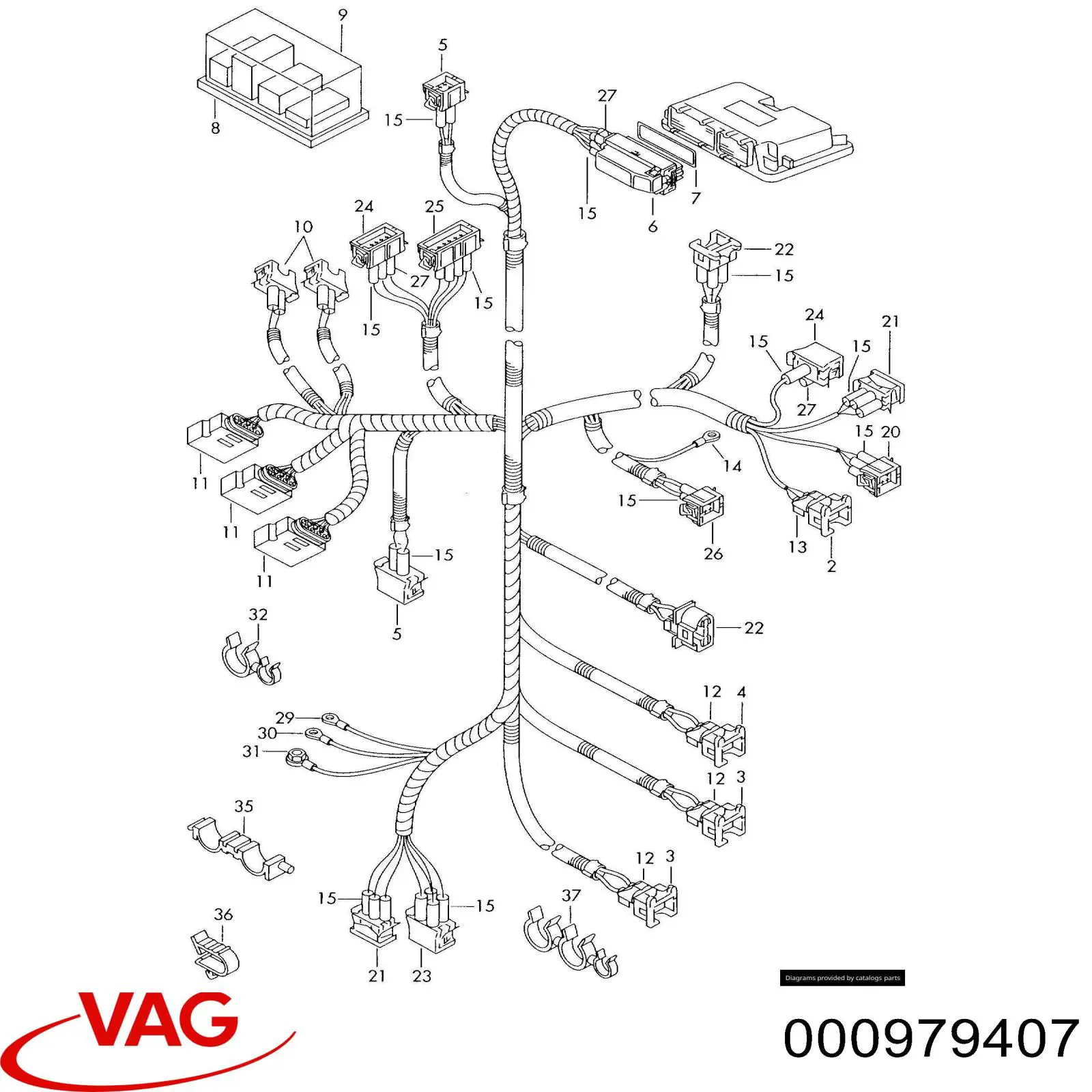  VAG 000979407 ціна, від 17.66 USD