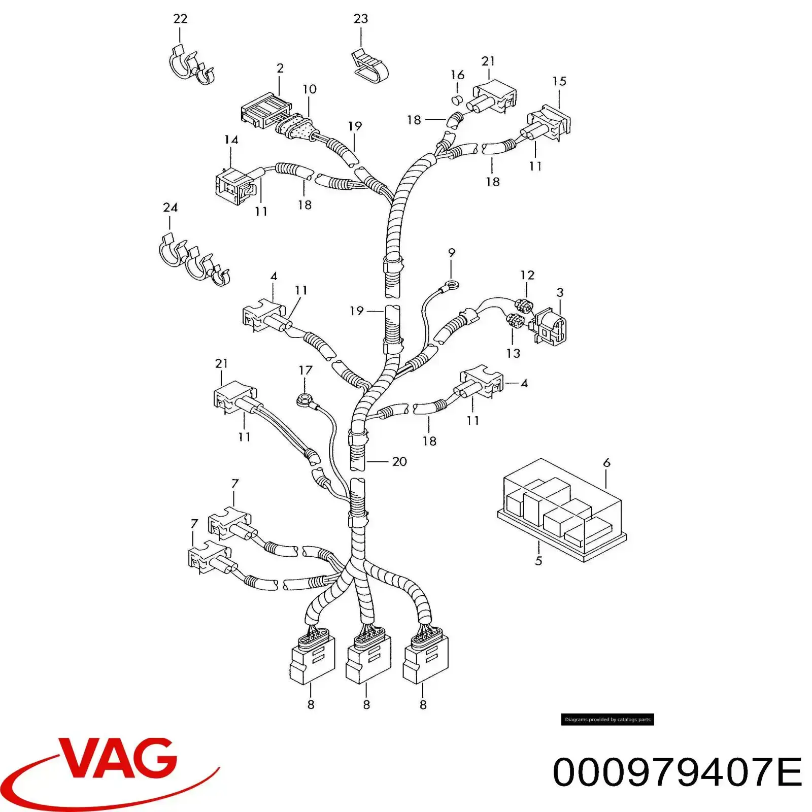  VAG 000979407E ціна, від 17.66 USD
