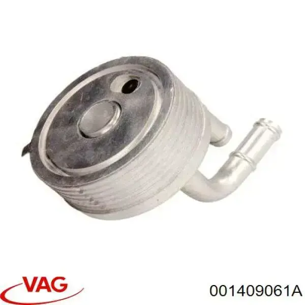 001409061A VAG Радіатор масляний (холодильник), під фільтром