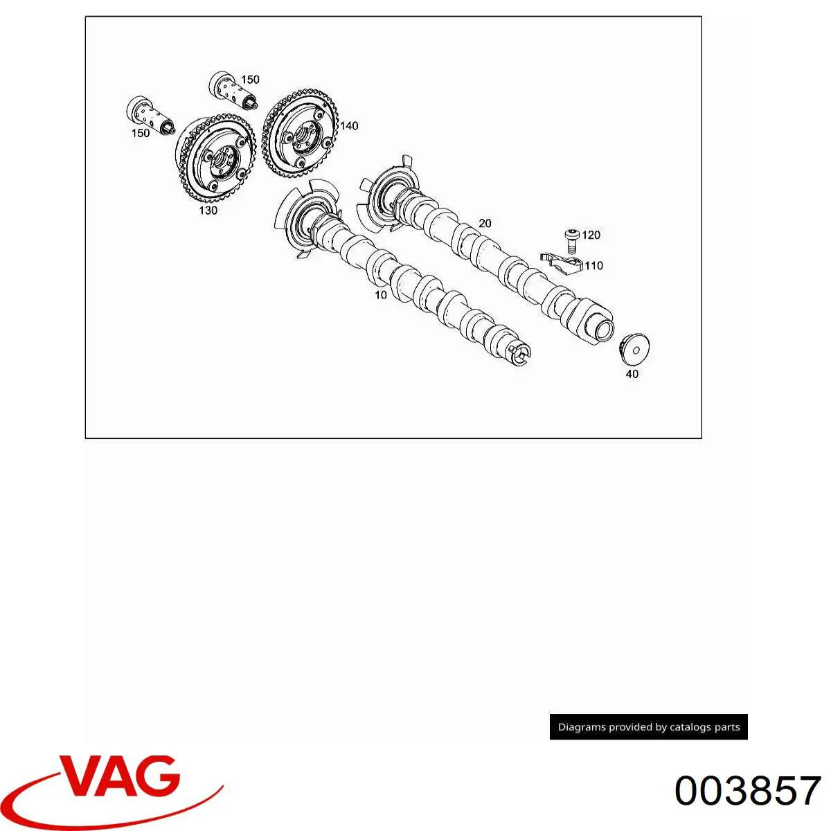Купити 003857 VAG 