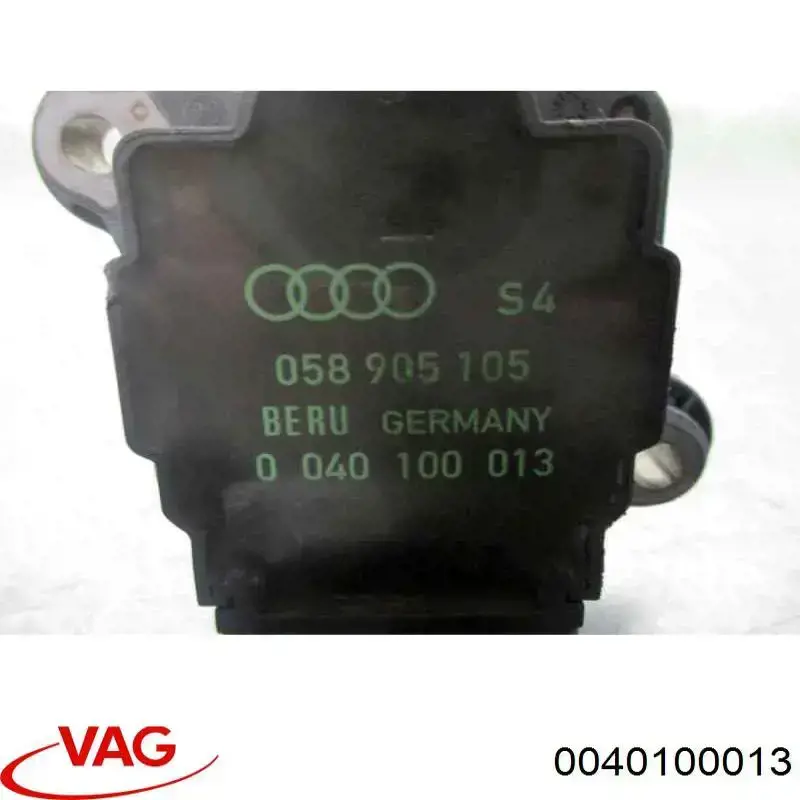 Котушка запалювання VAG 0040100013 ціна, від 19.78 USD