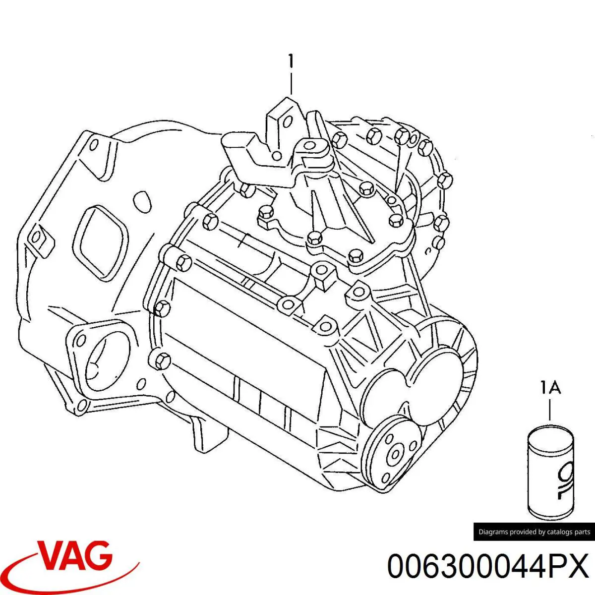 006300044PX VAG МКПП
