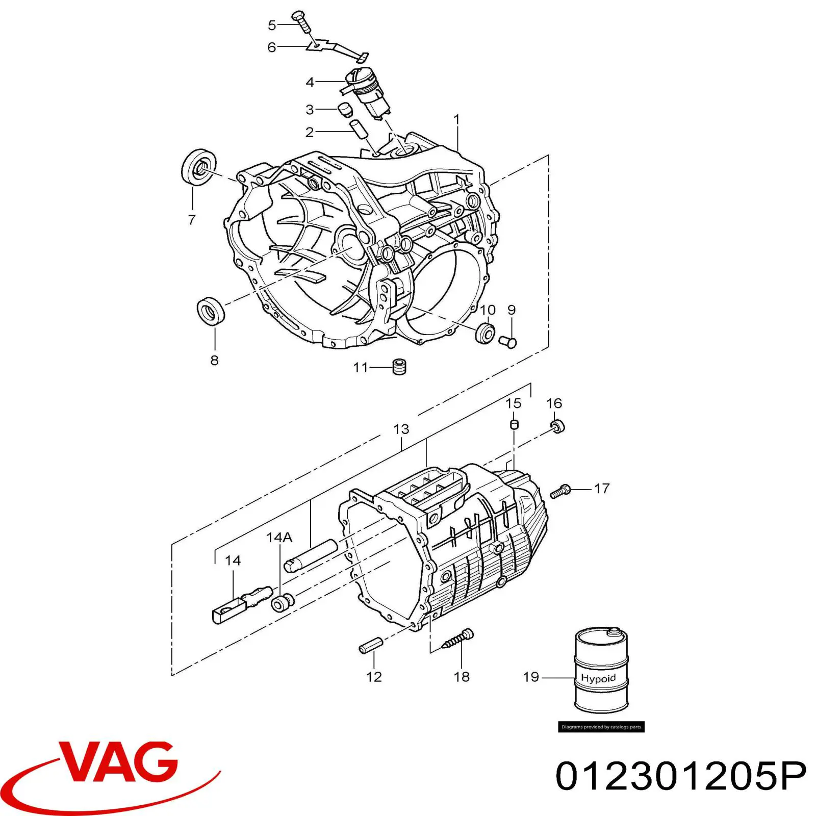  VAG 012301205P ціна, від 25.31 USD
