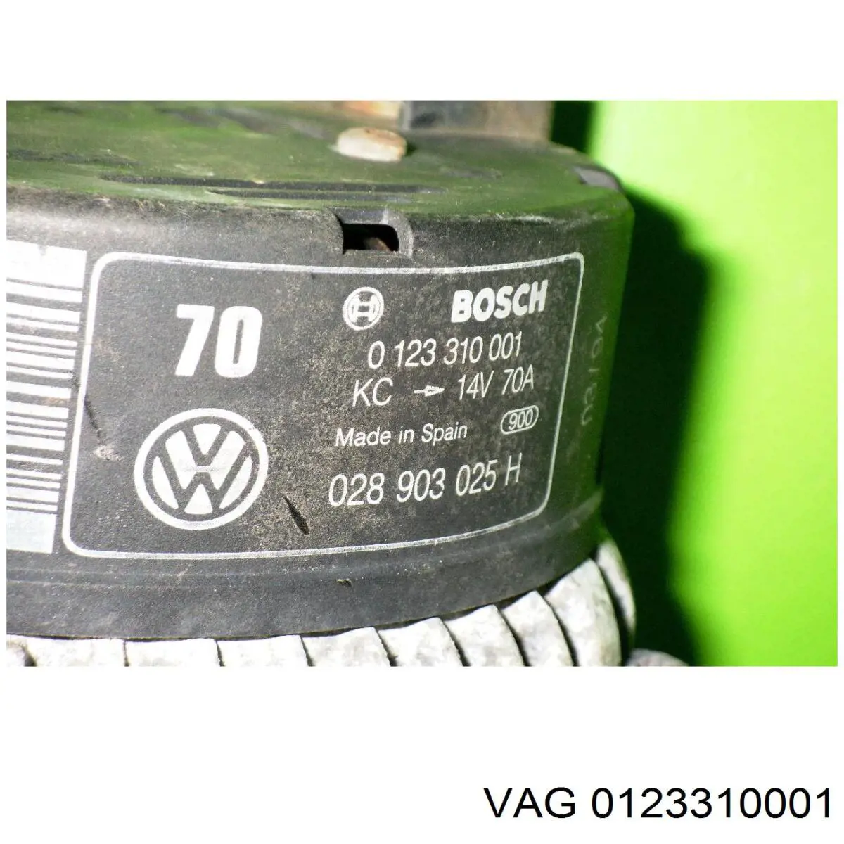 Генератор 0123310001 VAG