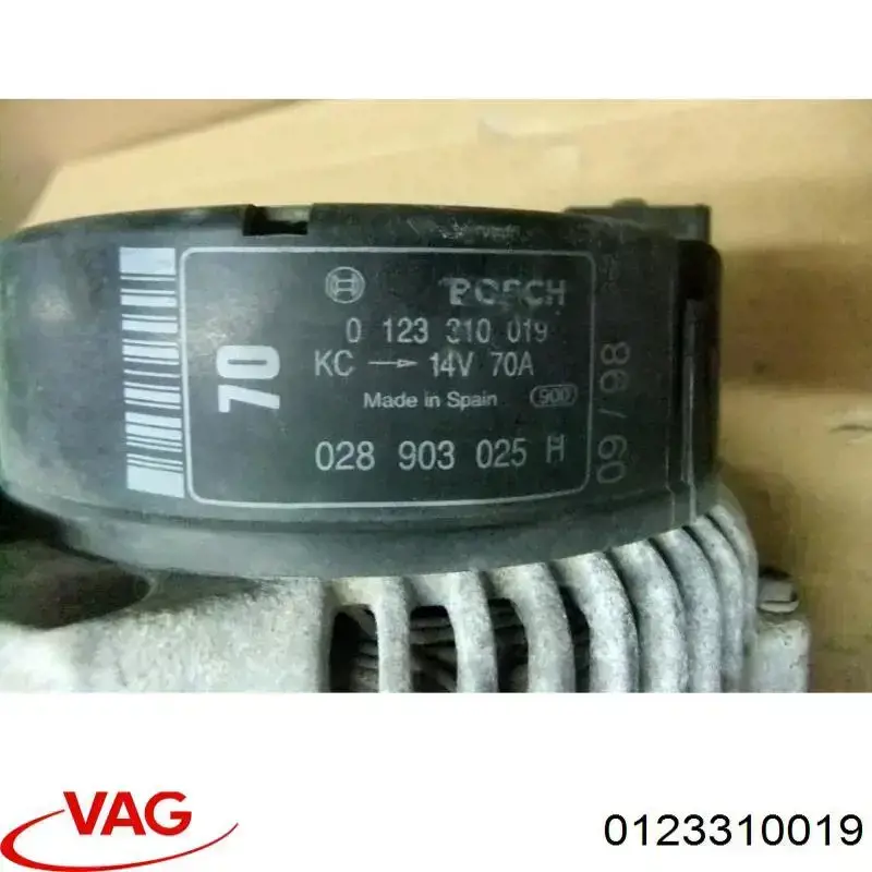 Генератор VAG 0123310019 ціна, від 35.56 USD