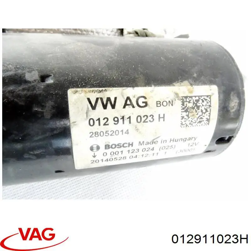Купити 012911023H VAG Стартер
