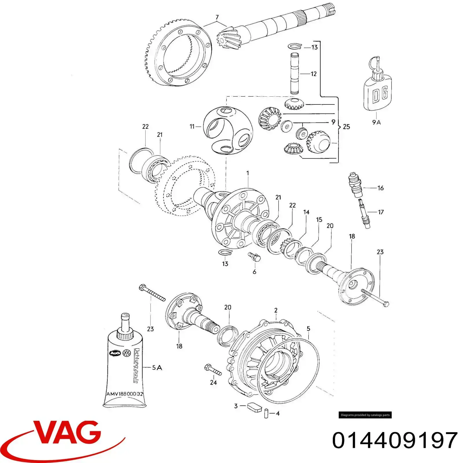 Шестерня спідометра, ведена VAG 014409197 ціна, від 1.11 USD