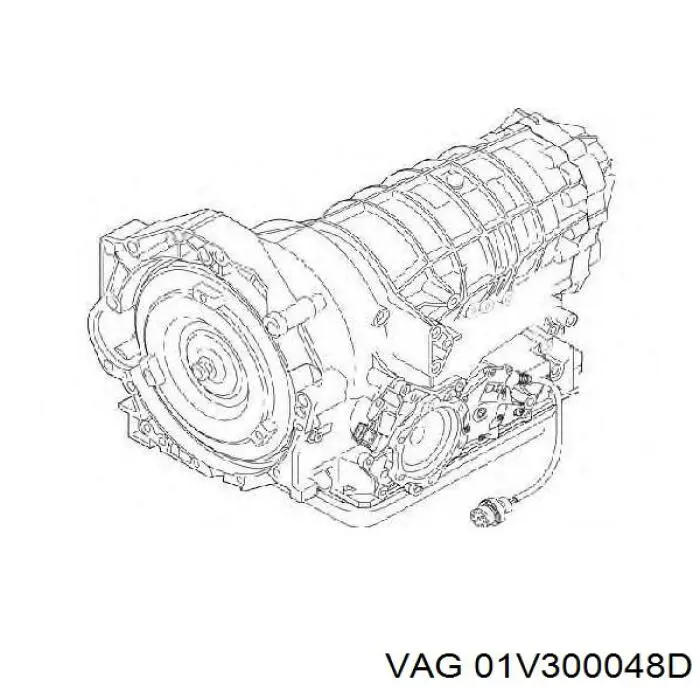 Коробка передач автомат VAG 01V300048DX ціна, від 1.27 USD