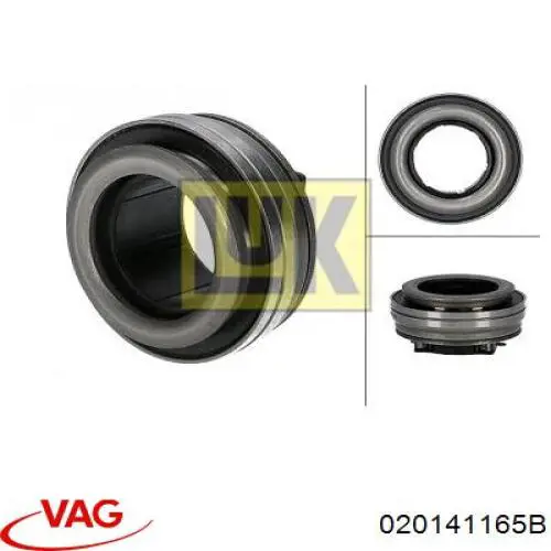 Підшипник вижимний зчеплення VAG 020141165B