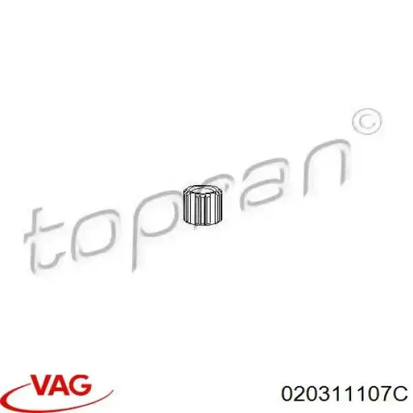 Направляюча первинного валу КПП 100080015 Hans Pries (Topran)