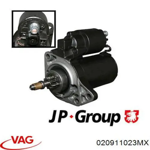 Стартер VAG 020911023MX ціна, від 50.68 USD