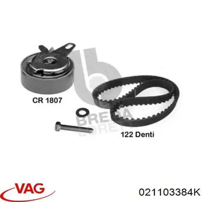 Болт ГБЦ 021103384K VAG