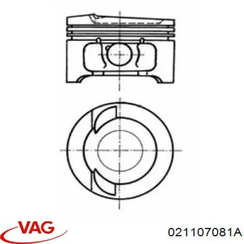  VAG 021107081A ціна, від 17.80 USD