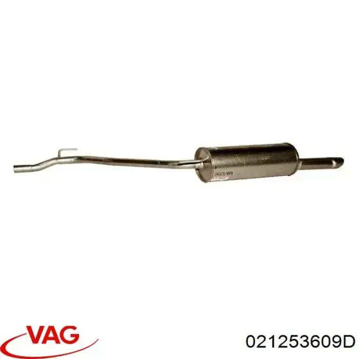 Купити 021253609D VAG Глушник вихлопних газів кінцевий