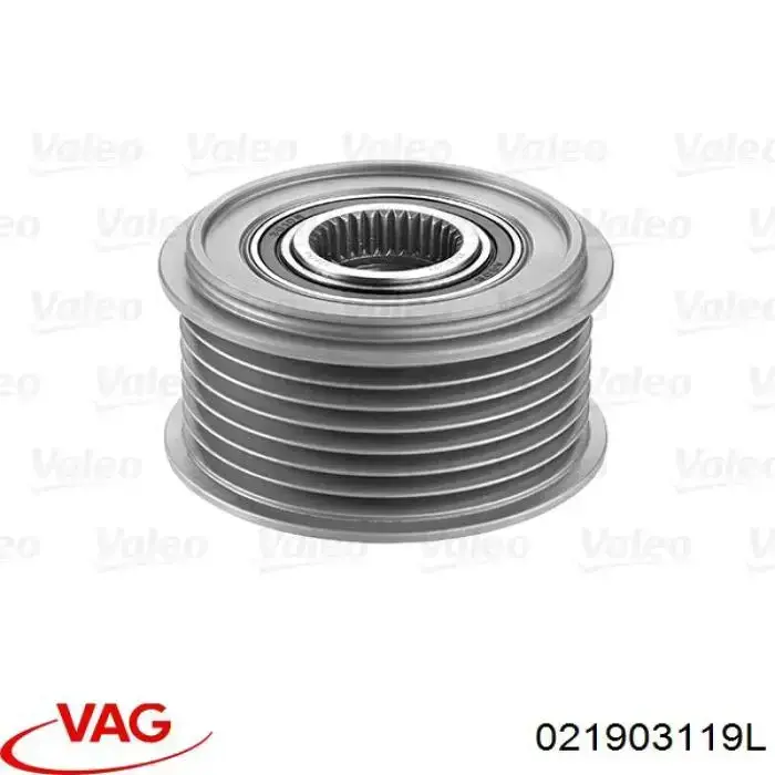 Шків генератора 021903119L VAG