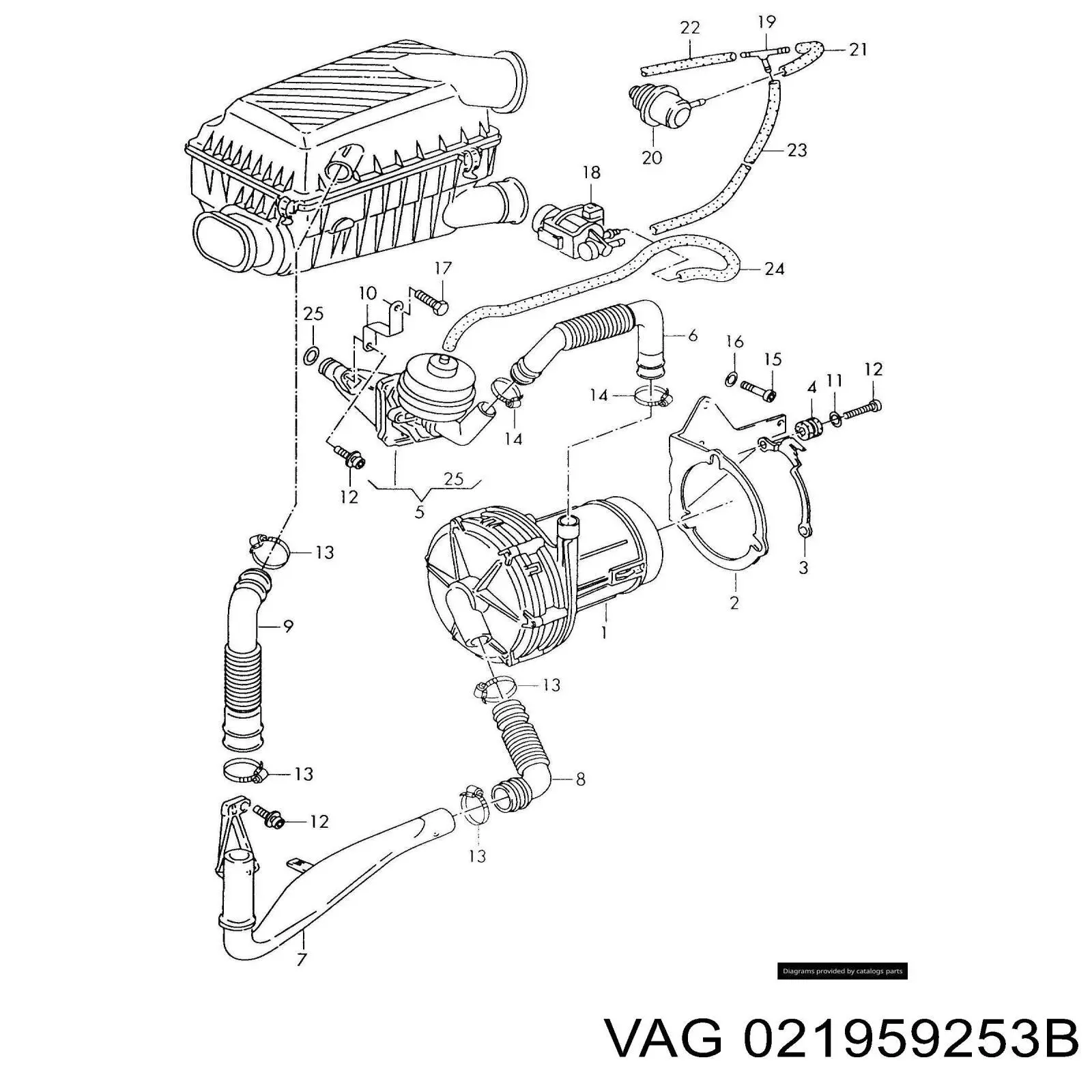 Купити 021959253B VAG 