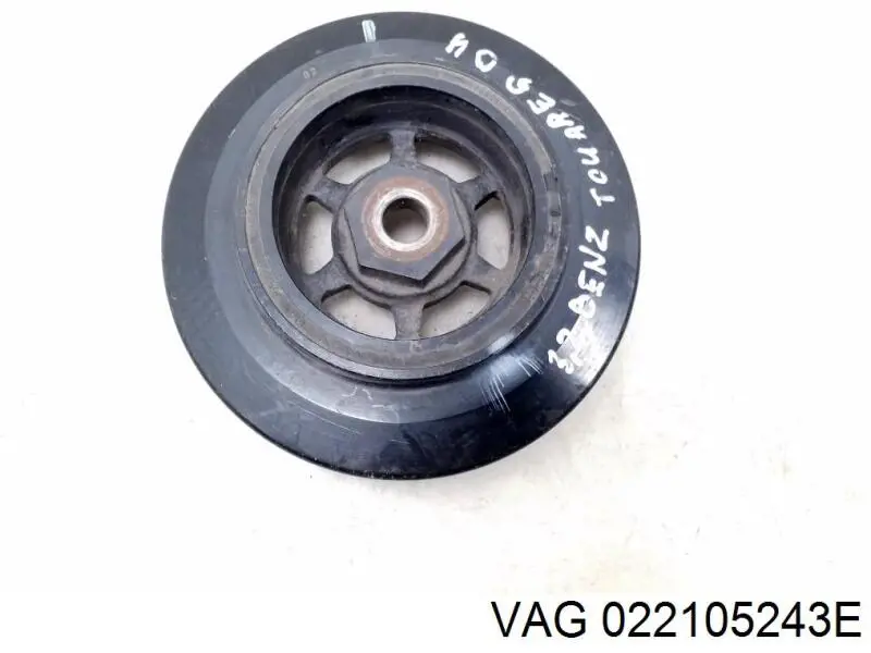 Шків колінвала (демпфер ) VAG 022105243E ціна, від 548.69 USD