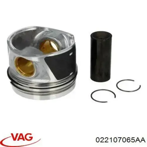 280300 Mahle Original Поршень в зборі