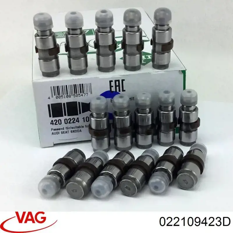Штовхач клапана гідравлічний VAG 022109423D ціна, від 4.23 USD