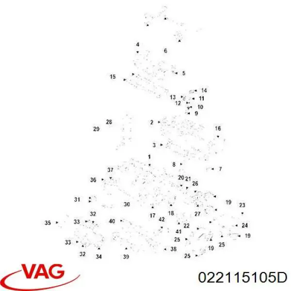Помпа масляна VAG 022115105D ціна, від 595.91 USD