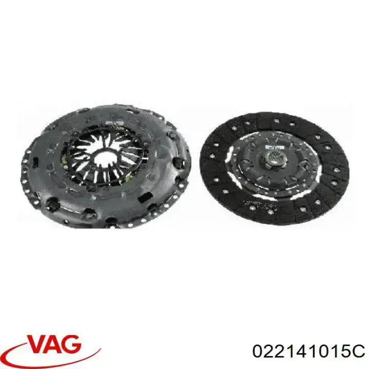 022141015CV VAG комплект зчеплення (3 частини)