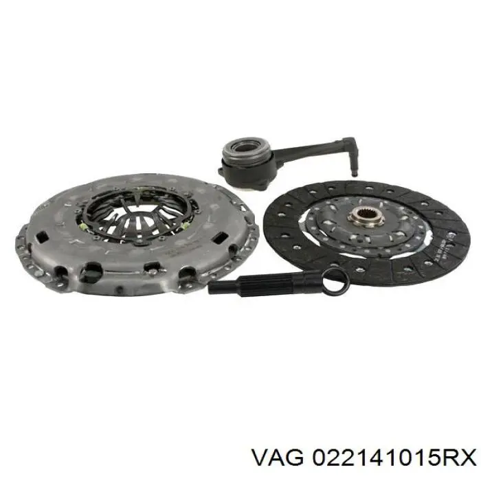 022141015RX VAG Зчеплення в зборі