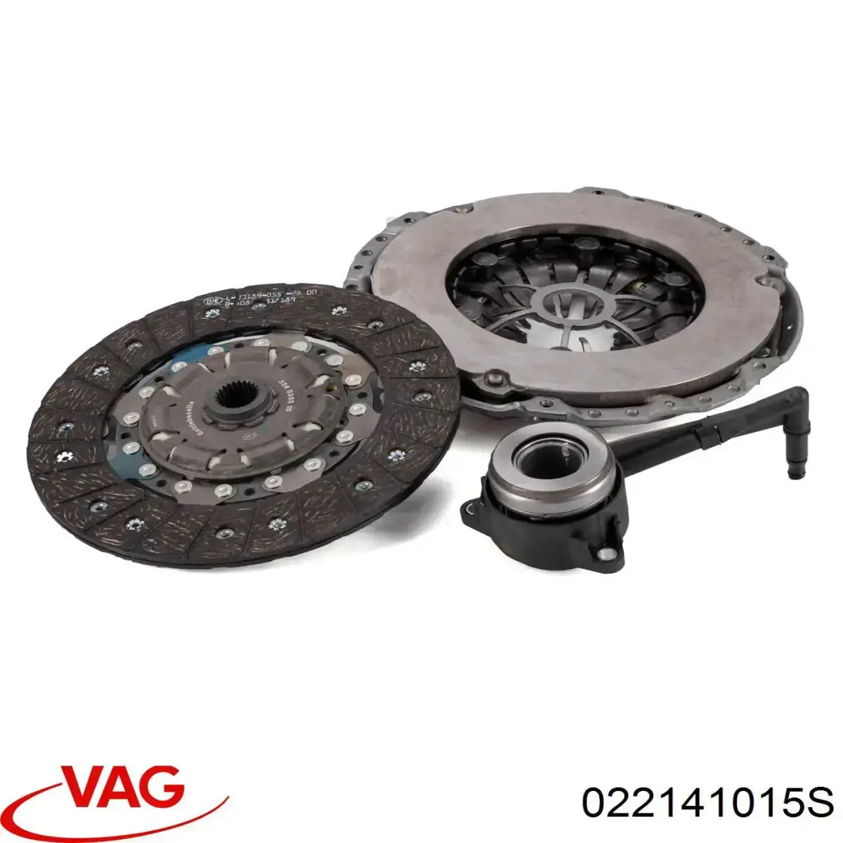 Купити 022141015S VAG Комплект зчеплення (диск, корзина, підшипник)