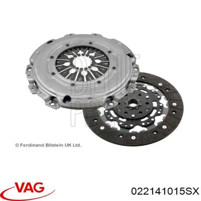 Комплект зчеплення (3 частини) VAG 022141015SX ціна, від 152.13 USD