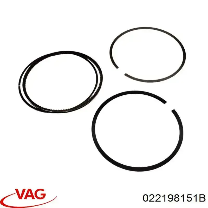 Купити 022198151B VAG Кільця поршневі на 1 циліндр, STD.