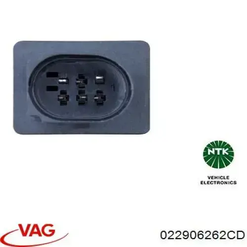 Лямбдазонд, датчик кисню до каталізатора VAG 022906262CD ціна, від 19.00 USD