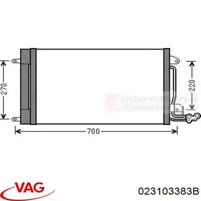 Прокладка ГБЦ 023103383B VAG