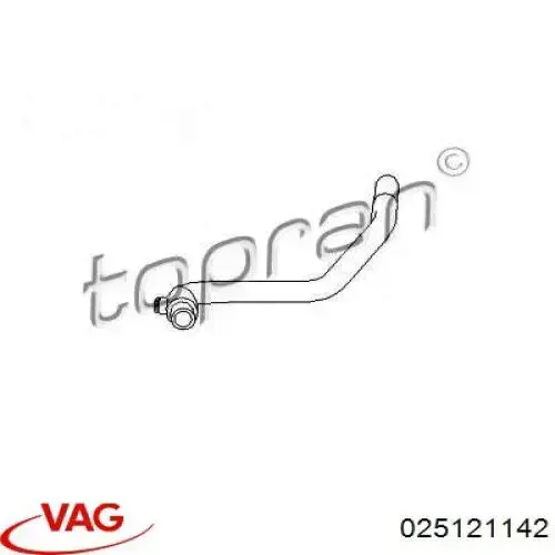 025121142 VAG Пружинна засувка супорту