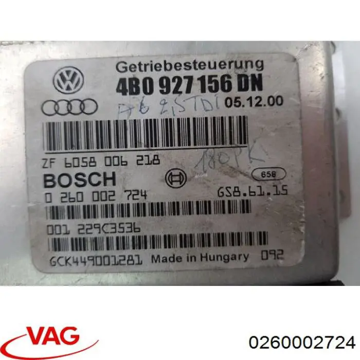  0260002724 VAG