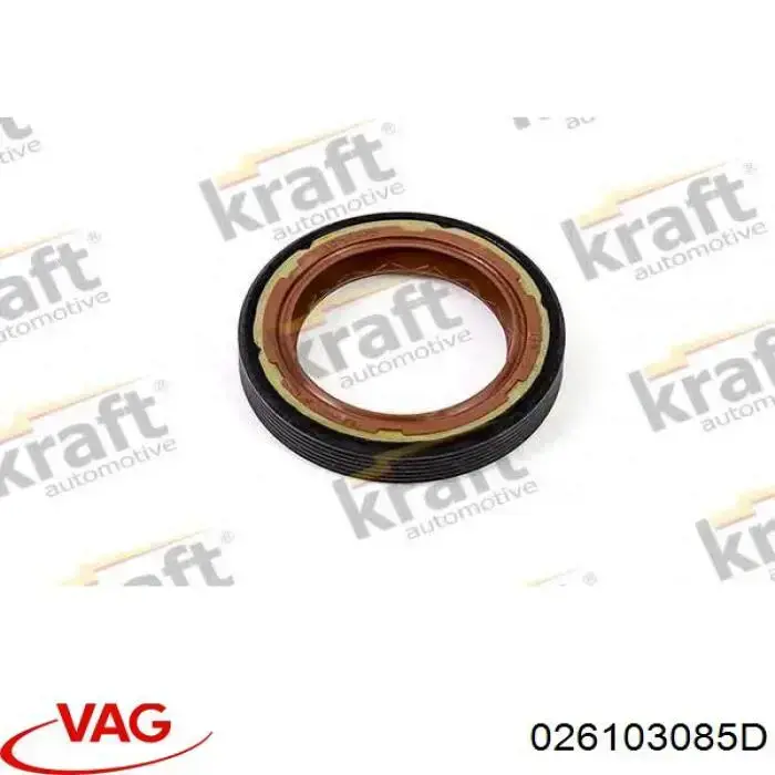 Сальник распредвала двигуна, передній 026103085D VAG