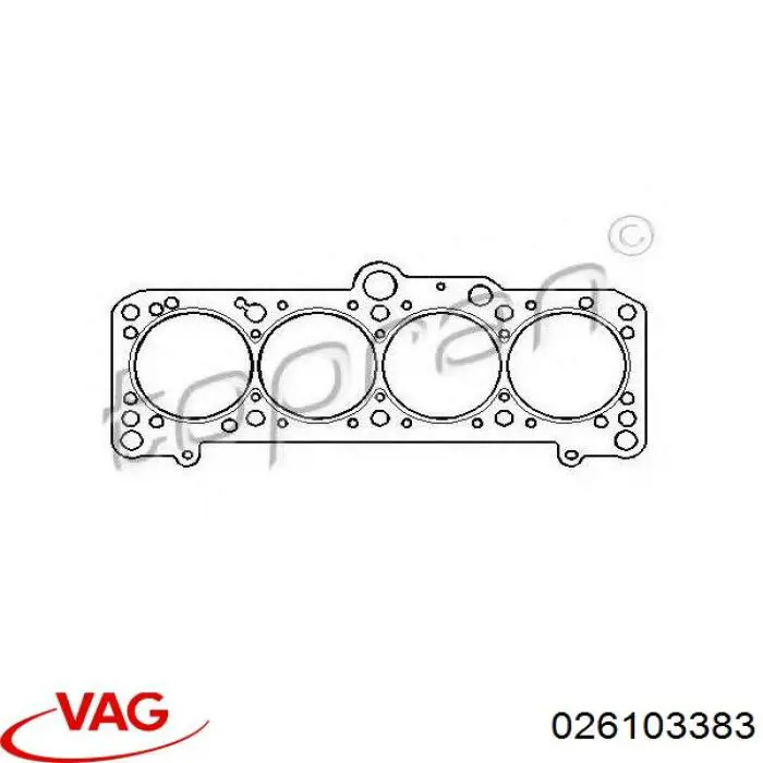 Купити 026103383 VAG Прокладка ГБЦ