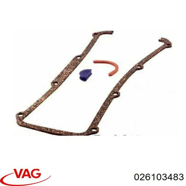 026103483 VAG Прокладка кришки клапанної 