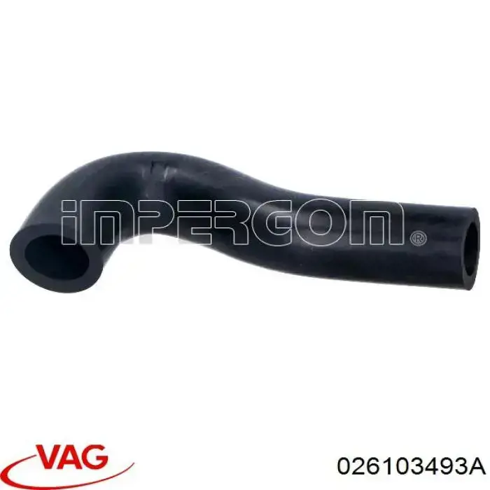 Купити 026103493A VAG Шланг для видалення повітря
