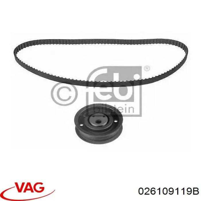 Зубчастий ремінь VAG 026109119B ціна, від 11.33 USD