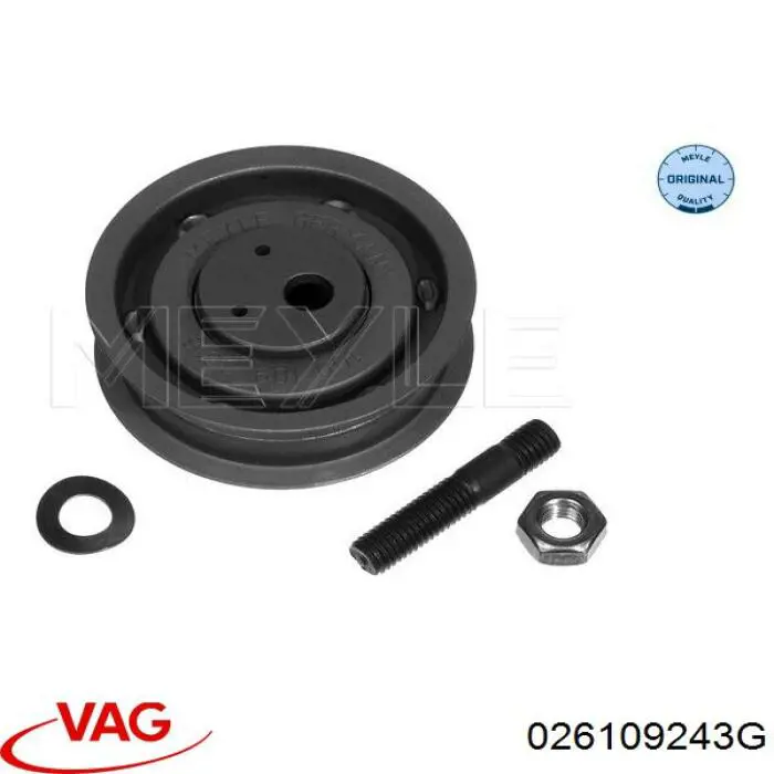 Ролик натяжителя ременя газорозподілу VAG 026109243G ціна, від 11.29 USD