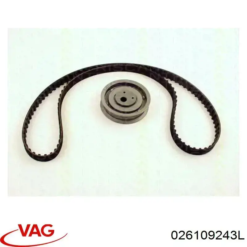 Ролик натяжителя ременя газорозподілу VAG 026109243L ціна, від 10.94 USD