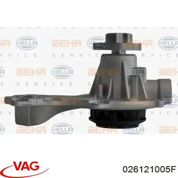 Помпа охолодження VAG 026121005F ціна, від 26.71 USD