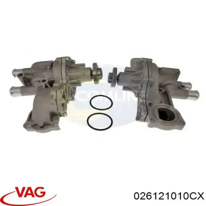 Помпа водяна, корпус VAG 026121010CX ціна, від 38.78 USD