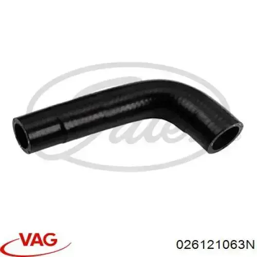 Шланг/патрубок водяного насосу, нагнітаючий VAG 026121063N ціна, від 2.81 USD