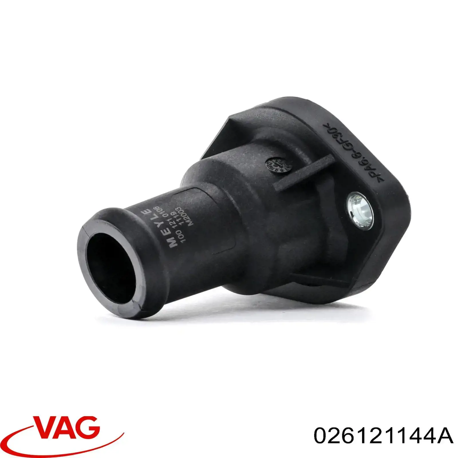 Фланець системи охолодження (трійник) 026121144A VAG