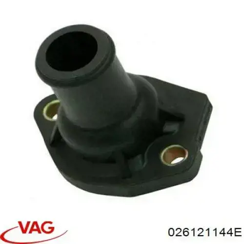 Фланець системи охолодження (трійник) VAG 026121144E ціна, від 2.03 USD
