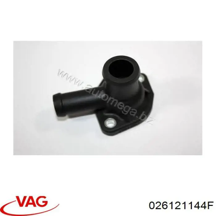 Фланець системи охолодження (трійник) VAG 026121144F ціна, від 1.41 USD